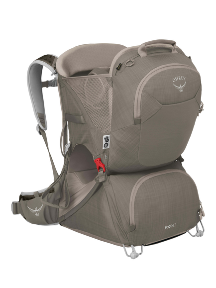 Osprey Poco LT Child Carrier, Tan Concrete