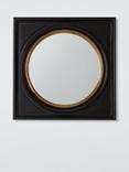 John Lewis Georgian Square Wall Mirror, 50cm, Black