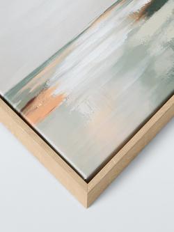 John Lewis 'Lakes' Framed Canvas Print, Set of 2, 30 x 30cm, Green - view 2, Green