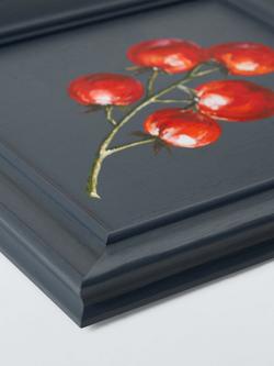 John Lewis Kitchen Art 'Tomatoes' Hand Painted Wall Art, 30 x 30cm, Navy - view 2, Navy