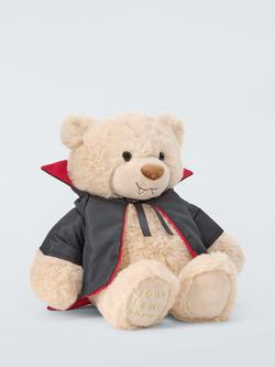 John Lewis Lewis Bear Vampire Plush Toy - view 2, Brown