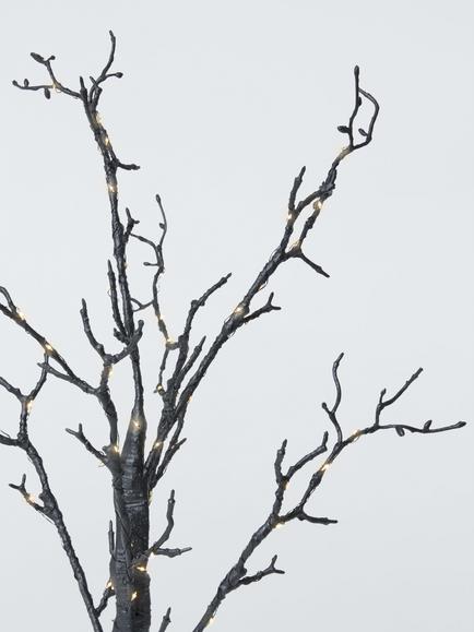 John Lewis 70 LED Twig Tree, Black, H70cm - view 2, Black