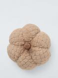 John Lewis Pumpkin Cushion, Small, Brown