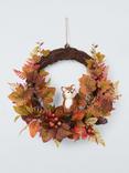 John Lewis Straw Fox Wreath, Dia.36cm