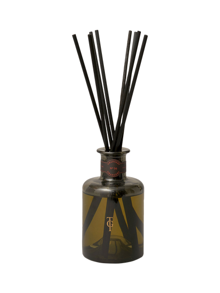 True Grace Manor Orangery Reed Diffuser, 200ml, Black