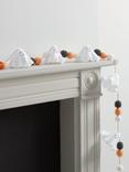 John Lewis Felt Ghost Garland, L180cm
