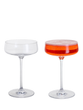 Dartington Crystal Elevate Coupe Saucer Cocktail Glass, Set of 2, 300ml, Cl