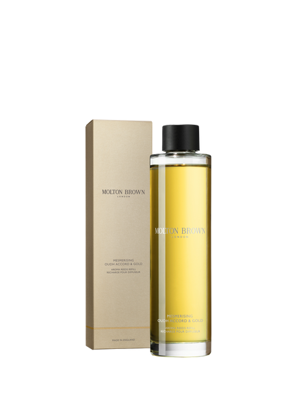 Molton Brown Mesmerising Oudh Accord & Gold Aroma Reeds Diffuser Refill, 150ml, 