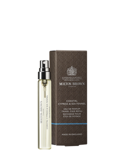 Molton Brown Coastal Cypress & Sea Fennel Eau de Parfum Travel Case Refill, 7.5ml, 