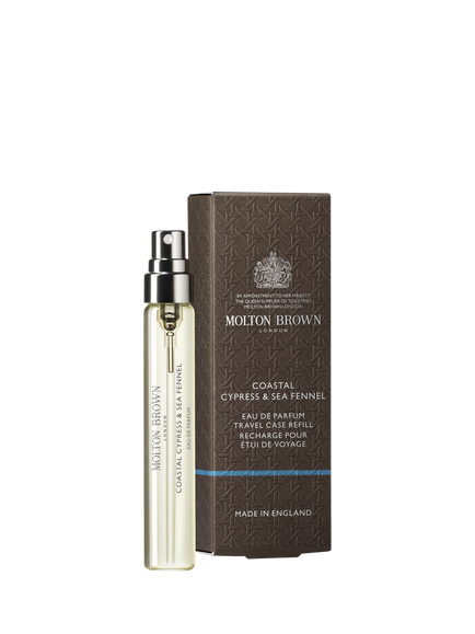 Molton Brown Coastal Cypress & Sea Fennel Eau de Parfum Travel Case Refill, 7.5ml, 