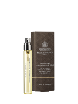 Molton Brown Mesmerising Oudh Accord & Gold Eau de Parfum Travel Case Refill, 7.5ml, 