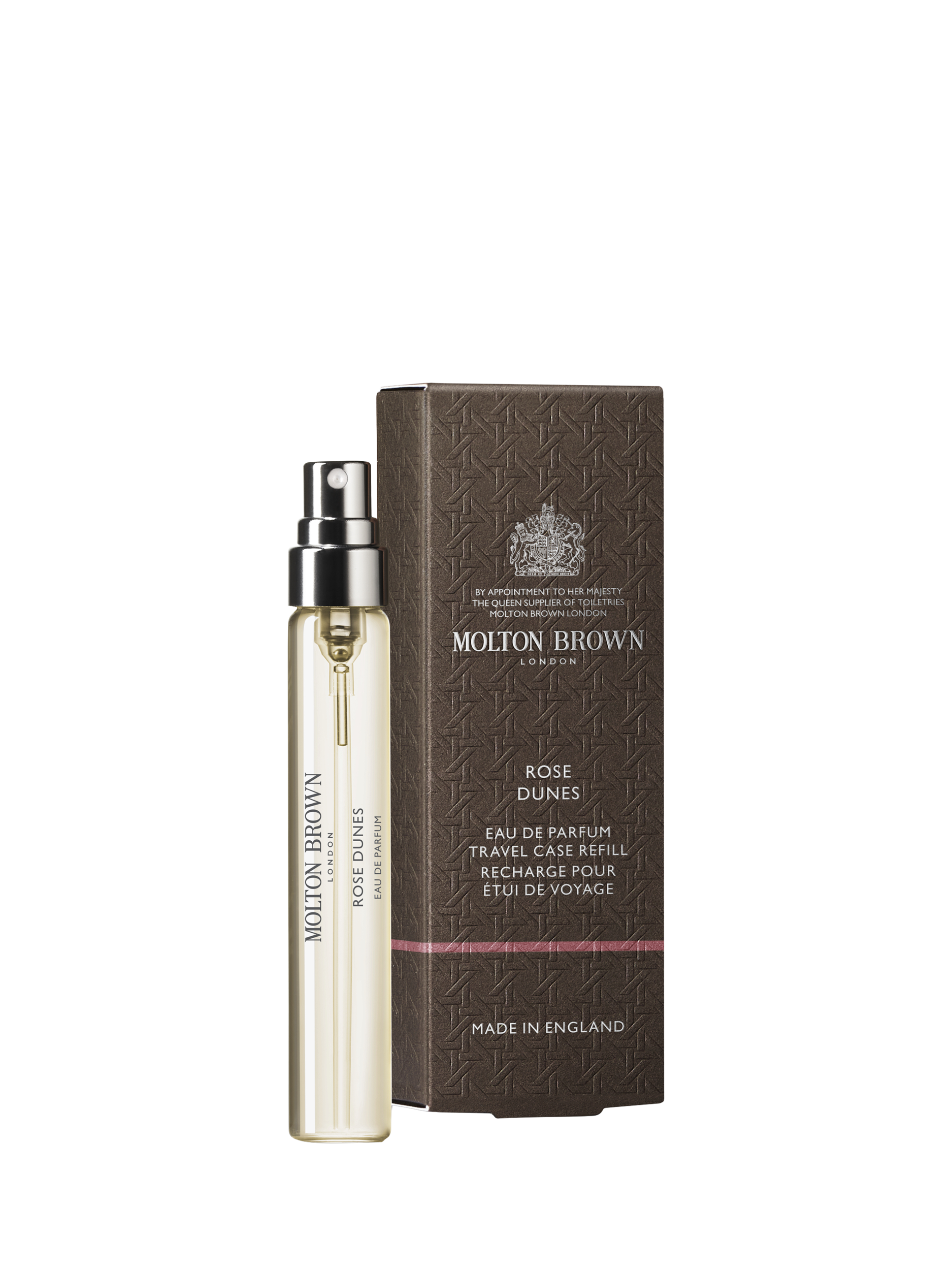 Product image 1 of 2, which shows Molton Brown Rose Dunes Eau de Parfum Travel Case Refill, 7.5ml