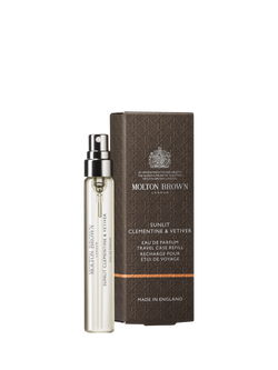 Molton Brown Sunlit Clementine & Vetiver Eau de Parfum Travel Case Refill, 7.5ml, 