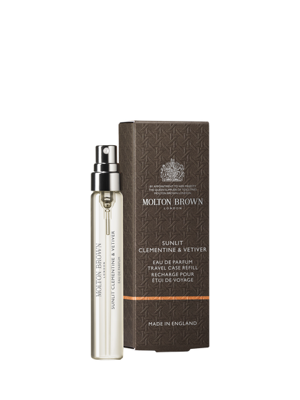 Molton Brown Sunlit Clementine & Vetiver Eau de Parfum Travel Case Refill, 7.5ml, 