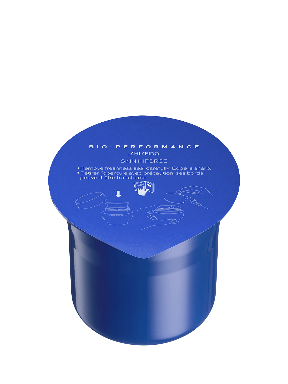 Product image 1 of 8, which shows Shiseido Bio-Performance Skin HIForce Cream Refill, 50ml