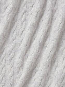 John Lewis Cashmere Baby Blanket, Grey - view 2, Grey