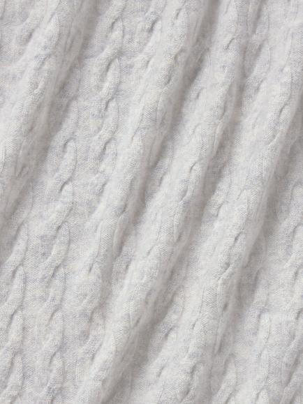 John Lewis Cashmere Baby Blanket, Grey - view 2, Grey