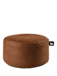 Extreme Lounging Faux Leather B-Poufe, Tan