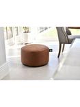 Extreme Lounging Faux Leather B-Poufe, Tan