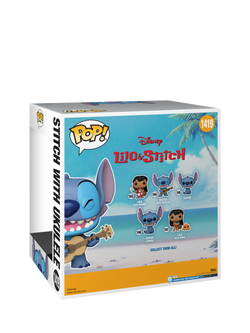 Disney Lilo & Stitch POP! Jumbo Stitch Figure with Ukelele - view 2, Multi