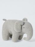 John Lewis Elephant, Blanket and Basket Gift Set, Grey