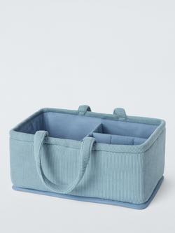 John Lewis Storage Caddy, Blue, Blue