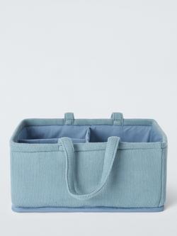 John Lewis Storage Caddy, Blue - view 2, Blue