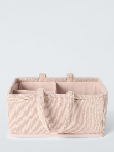 John Lewis Storage Caddy, Natural - view 2, Natural