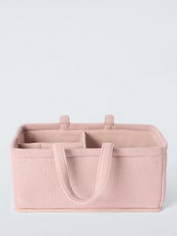 John Lewis Storage Caddy, Pink - view 2, Pink