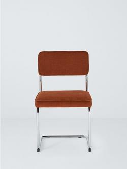 John Lewis Cantilever Dining Chair, Set of 2 - view 2, Orange