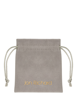 Jon Richard Cubic Zirconia Mixed Floral Bracelet, Silver - view 2, Silver