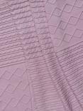 John Lewis Cable Stitch Patchwork Baby Blanket, Pink