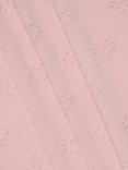 John Lewis Ruffle Hearts Baby Blanket, Pink