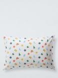John Lewis Happy Faces Reversible Duvet Cover and Pillowcase Set, Cotbed, Multi