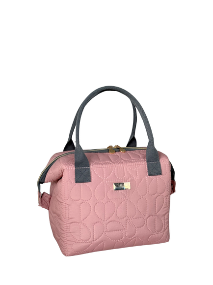 Beau & Elliot Oxford Quilted Convertible Insulated Lunch Cooler Bag, 8L, Mallow, Mallow
