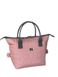 Beau & Elliot Oxford Quilted Convertible Insulated Lunch Cooler Bag, 8L, Mallow
