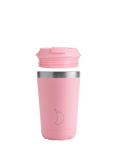 Chilly's Original Double Wall Insulated Travel Mug, 340ml, Pastel Pink, Pastel Pink