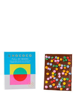 Chococo Full of Beans 47% Milk Chocolate Bar, 75g - view 2, 