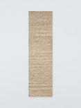 John Lewis Flecks Wool Rich Runner Rug, L240 x W70 cm, Natural Fleck