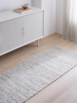 John Lewis Flecks Wool Rich Runner Rug, L240 x W70 cm, Natural Fleck - view 2, Natural Fleck