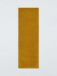 John Lewis Wellington Pure Wool Runner Rug, L240 x W70 cm, Saffron