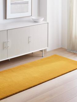 John Lewis Wellington Pure Wool Runner Rug, L240 x W70 cm - view 2, Saffron