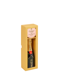 Moët & Chandon Charbonnel et Walker Pink Champagne Truffles, 44g & Mini Moët & Chandon Brut NV Champagne, 20cl, 