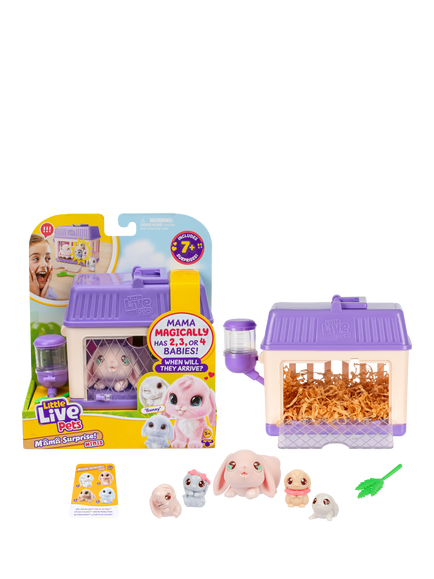 Little Live Pets Mama Surprise S4 Mini Playset Bunny, Multi