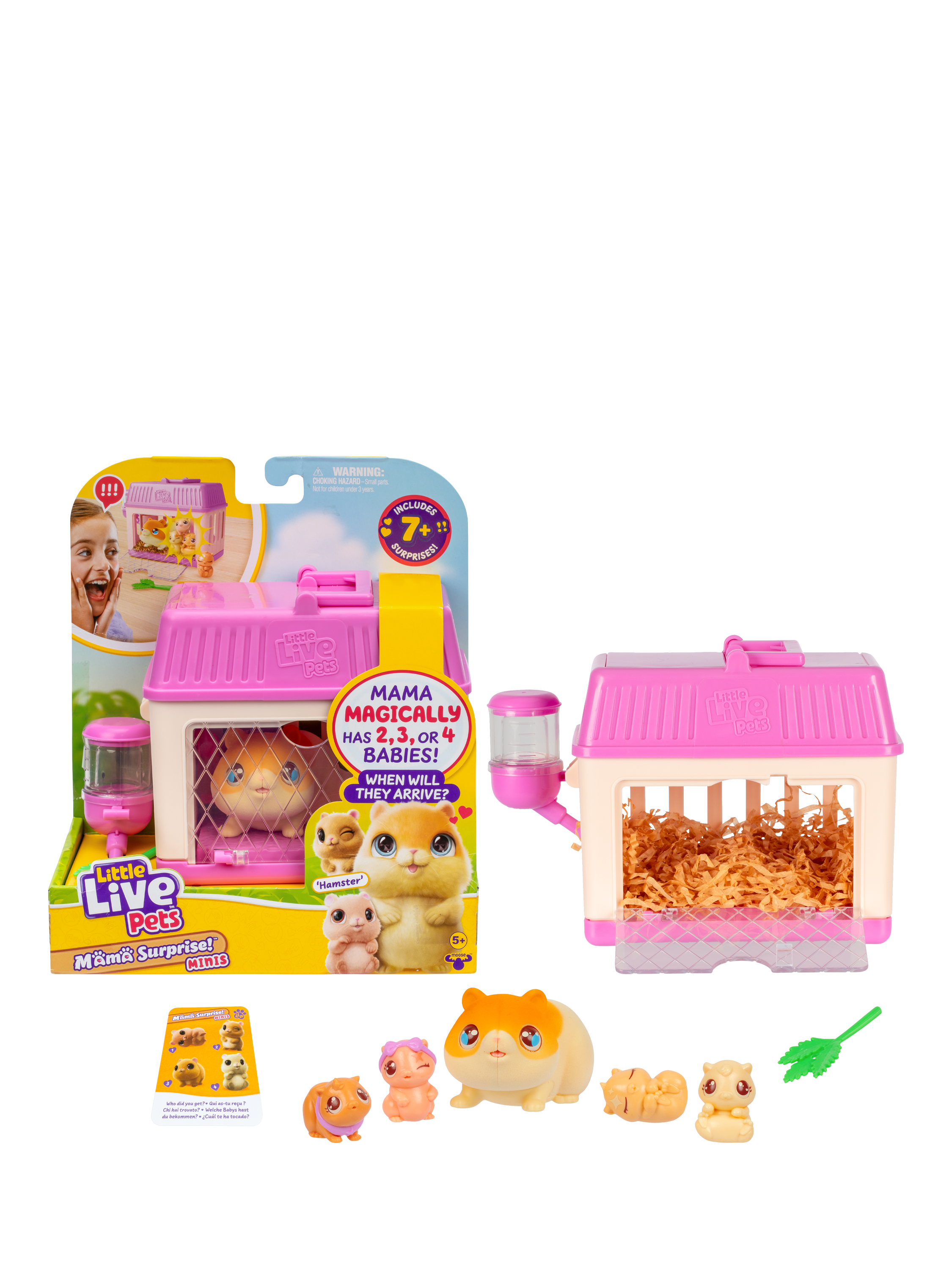 Little Live Pets Mama Surprise Minis Hamster Toy