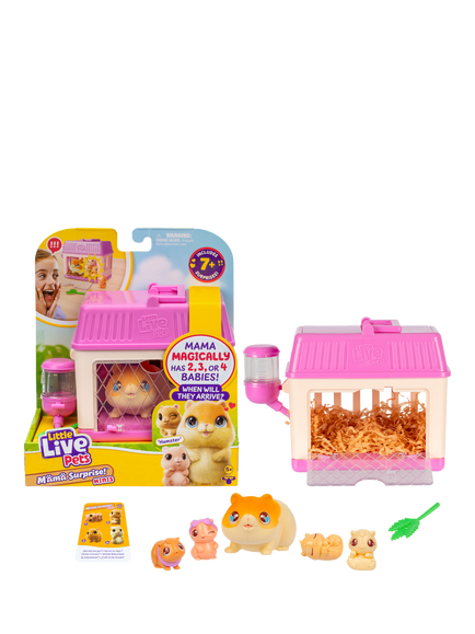 Little Live Pets Mama Surprise S4 Mini Playset Hamster, Multi