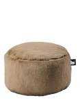 Extreme Lounging Faux Fur Drum B-Poufe, Mink