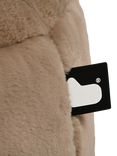 Extreme Lounging Faux Fur Drum B-Poufe, Mink