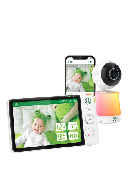 LeapFrog LF4917HD Smart Wi-Fi Video Baby Monitor, 