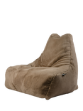 Extreme Lounging Faux Fur Bean Bag Chair, Mink